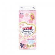 大王 GOO.N 婴儿尿裤 花信风环贴式纸尿裤 XL44片
