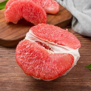 甄新鲜 红心柚子新鲜蜜柚子水果 红肉1个装 单果2-3斤