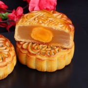 仙美村 广式月饼 4饼4味 400g礼盒装