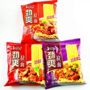 康师傅 香辣牛肉拉面 劲爽袋 5袋