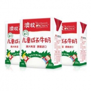 澳牧 儿童成长牛奶 200ml*3盒*8件