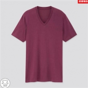 优衣库 427916 男装/女装 快干V领T恤