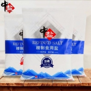 百亿补贴：中盐 精致 食用盐 400克*6袋 加碘/无碘可选