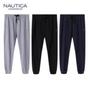 Nautica Underwear 诺帝卡 秋季新款棉休闲长裤
