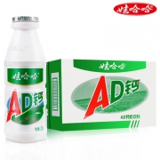 9月到期：娃哈哈 AD钙奶 220g*24瓶