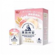 刘昊然代言光明莫斯利安甄选果粒白桃双麦酸奶195g*10 *5件