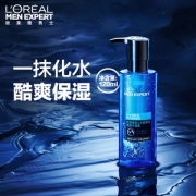 巴黎欧莱雅  男士护肤保湿水  酷爽水凝露 120ml+15ml*3