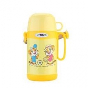 TIGER 虎牌 MCG-A05C-YT 双层真空杯 500ml 黄色