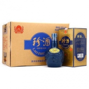 珍酒 酱香型白酒 高度白酒 53度珍藏酱香 酒中珍品 礼盒酒喜酒特价纯粮酒 老珍酒500ml*6瓶 整箱装
