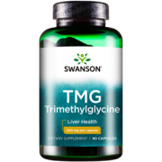 美国原装进口 斯旺森 TMG甜菜碱胶囊 90粒 护心护肝排毒降血脂