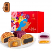 聚划算百亿补贴： 荃盛 月饼礼盒 6饼6味 360g