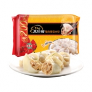 限地区：海霸王 手工水饺 香菇猪肉口味 1200g 60个 *3件