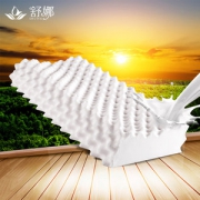 舒娜 睡眠大师 泰国乳胶枕按摩记忆枕头