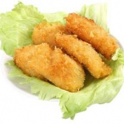 鲜美来  煎炸小食  半成品  深海鳕鱼排 206g 盒装 *10件