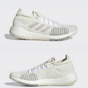 19日0点： adidas 阿迪达斯 PulseBOOST HD 男/女子跑步鞋 FU7335