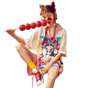 聚划算百亿补贴：宫蝶 冰丝国潮 家居服两件套装