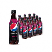 PLUS会员：百事可乐 Pepsi 无糖树莓味 饮料 500ml*12瓶*5