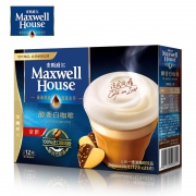 聚划算百亿补贴：Maxwell House 麦斯威尔 醇香白咖啡12条 300克/盒
