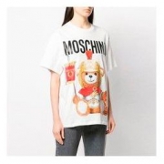 19日10点、真心好礼： MOSCHINO 莫斯奇诺 3XA0773 男女同款印花短袖T恤