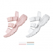 6日0点： SKECHERS 斯凯奇 111061 女士厚底露趾凉鞋 *2件