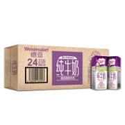 京东PLUS会员：Weidendorf 德亚 脱脂纯牛奶 250ml*24盒 *3件