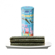 Peppa Pig 小猪佩奇 儿童即食紫菜原味海苔卷2.5g*9支 *4件