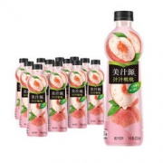 限湖南、京东PLUS会员： 美汁源 Minute Maid 汁汁桃桃 果汁饮料 420ml*12瓶 *5件