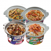 自嗨锅 自热煲仔饭 经典4口味 4桶