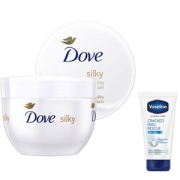 德国原产 Dove 蚕丝身体乳 美白保湿 300ml*2瓶