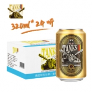 TANKSCHE 德国坦克车 单一麦芽啤酒 320mL*24听*2