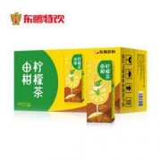 由柑柠檬茶东鹏（EASTROC）由柑柠檬茶 250ML*24盒/箱 柠檬果汁茶饮料果味茶 东鹏特饮出品 *5件