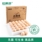 桂青源鲜鸡蛋  30枚1.5kg礼盒装