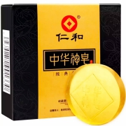 仁和 中华神皂 洗脸控油 除螨 去死皮角质 3个装