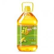 京东PLUS会员：福临门 食用油 非转基因压榨玉米油 4L *5件