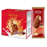 PLUS会员：蒙牛 蒂兰圣雪 麦片脆皮口味 雪糕 70g*6支 *9件