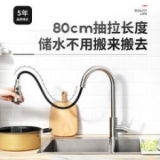 VAMA 厨房不锈钢抽拉式水龙头