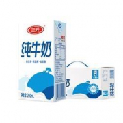 限地区：三元 小方白纯牛奶 250ml*24盒