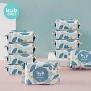 聚划算百亿补贴： KUB 可优比 宝宝手口湿纸巾 20抽无盖10包