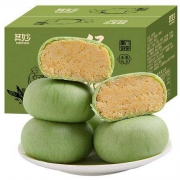 其妙 抹茶绿豆饼 500g/箱