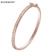 GIVENCHY 纪梵希 清秀系列 女士玫瑰金色按扣式手镯