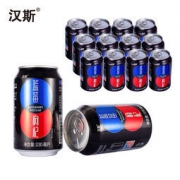 白菜价：汉斯 蓝莓枸杞碳酸饮料 330ml*12罐