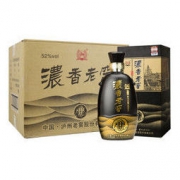 泸州老窖 浓香老窖 鉴藏装 白酒 52度 500ml*6瓶 整箱装 礼盒装 (内含礼品袋) *2件