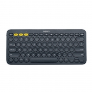 罗技（Logitech）K380无线蓝牙键盘多功能便携智能蓝牙安卓苹果电脑手机 多设备蓝牙键盘 灰色