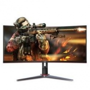 AOC CU34G2X 34英寸准4K超清带鱼屏144Hz电竞21:9显示器2K升降G2钢炮HDR外接笔记本PS4高清显示屏32屏幕NS27