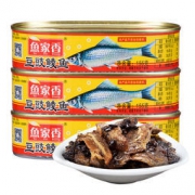 鱼家香 豆豉鲮鱼罐头 155g*10罐