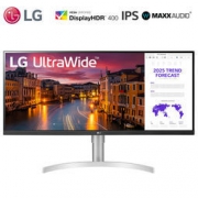 LG 34英寸 HDR400 IPS带鱼屏 低闪屏 内置音箱 超宽屏显示器 34WN650-W