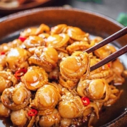 PLUS会员：扇贝肉 香辣扇贝肉 100g盒 *3件