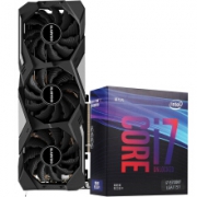 技嘉（GIGABYTE）GeForceRTX 2070SUPER GAMINGOC3X显卡+英特尔（Intel)i7-9700KF卡U套装/显卡+CPU套装