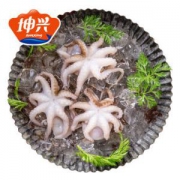 坤兴 新鲜冷冻三去小章鱼 425g *8件