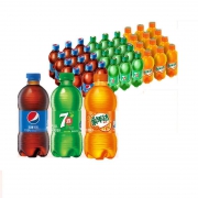 百亿补贴：百事可乐/七喜/橙味美年达 300ml*12瓶